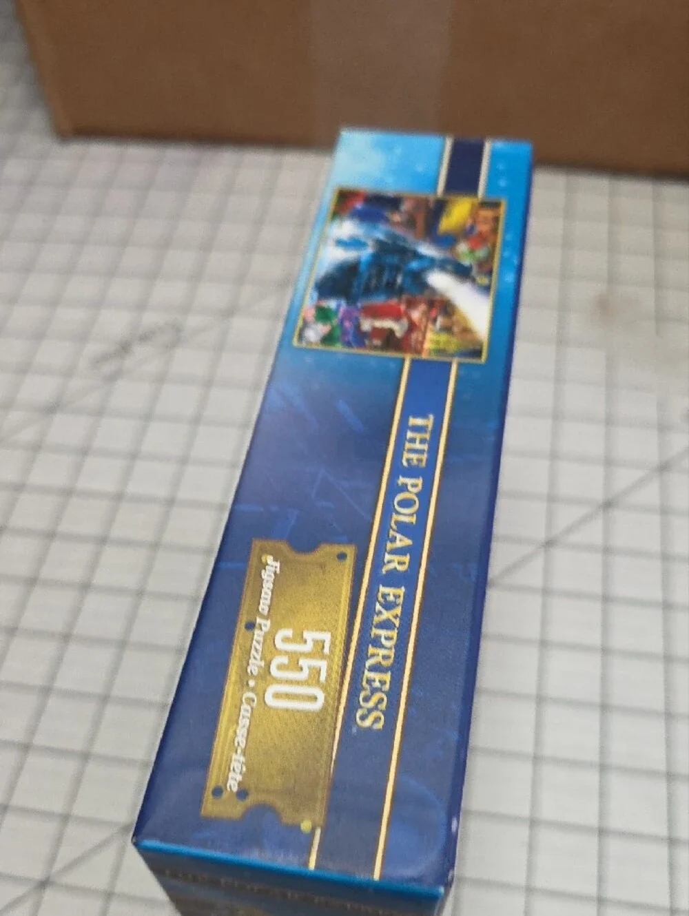 MasterPieces The Polar Express 550-Piece Jigsaw Puzzle - Blue Box, NIB 24